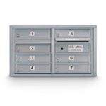 7 Door Standard 4C Mailbox